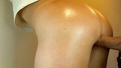 woman bent over for intense doggystyle ass pounding