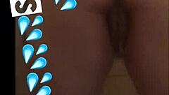 Wet Shaved Pussy Dripping In Hotel Shower