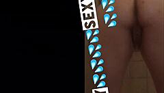 Wet Shaved Pussy Dripping In Hotel Shower