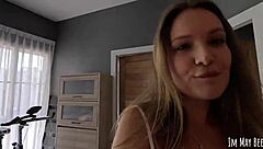 Morning Sloppy Blowjob Swallows Cum Routine