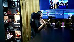 Checking Renatinha Mello's bare pussy sparks hot chemistry