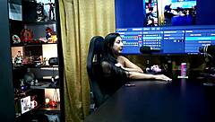 Checking Renatinha Mello's bare pussy sparks hot chemistry