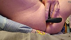 amateur takes xl anal plug sodomy deep inside 😩🍑