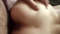 girlfriend spreads asshole bent over doggystyle on sofa mirror