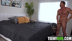 bambi blitz and mena carlisle thank petite black beauty with blowjob