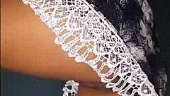 skinny brunette pounded hard in tight anal hole