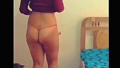 my christmas gift slut begs for my huge cock