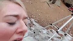 who wants this public doggystyle facial cumshot?