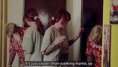 redhead milf pussy pounded rough quickie cum covered explosion