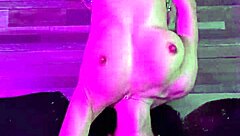 Hot Girl Fingers Pussy in Passionate Striptease
