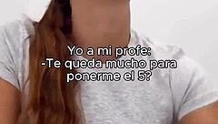 spanish teen handjob seduces european teacher classroom