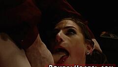 Quiet Young Aussie Sluts Sydney Cole Olivia Lua Gear Shift BDSM!