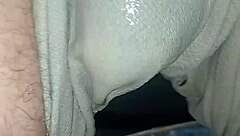 Fabric Diaper Wetting Leads to Nighttime Orgasms