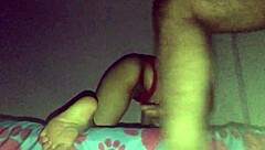 Nora MILF Pounds Huge Neighbor Cock in Red Lingerie Creampie