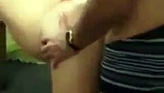 perfect blonde gives pink pussy in front of husband