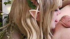 Kimmi Rims Asshole Deep Before Swallowing Cum Load