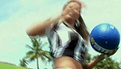 Soccer Milf Dripping Wet from Rough Pounding