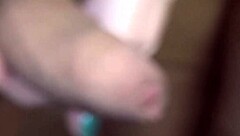 old couple fingers and strokes passionately