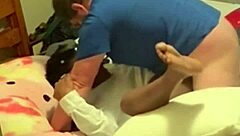 Homemade Ebony Coworker Bent Over Doggystyle Bedroom