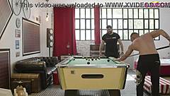 straight guys stroking their monster cocks casually