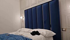 Intense amateur handjob ends with massive european cum explosion