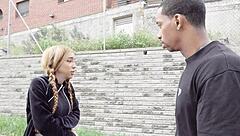 hey horny girl street hunting cocks part 2