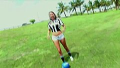 Soccer Milf Dripping Wet from Rough Pounding