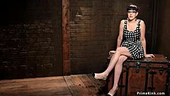 ready to toy this bound ebony slave hard?