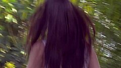 perfect beauty caresses herself dreaming of girlfriend kisses and sensual touches