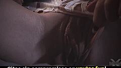 Brunette milf sucks cock then fucks hard