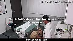 shy latina patient gets bent over doctor doggystyle pounding