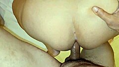 Intense Anal Orgasm Makes Her Moan Loudly