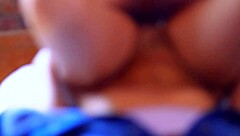 cuñada sneaks shy orgasm with sister's college buddy home alone