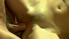 innocent mouth swallows after intense fucking creampie