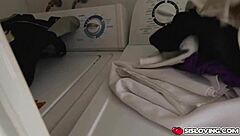 gaping her tight ass talent wide with huge butt plug toy