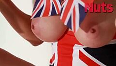 Sophie Howard's topless curves steal the show