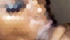 Hey, watch this milf suck then ride that huge cock!