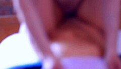 cuñada sneaks shy orgasm with sister's college buddy home alone