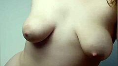 barely handles massive 22cm dildo stretch