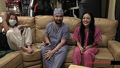 Blaire Celeste Bound Nurse Tickled And Gaped Backstage