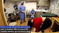 Blaire Celeste Bound Nurse Tickled And Gaped Backstage