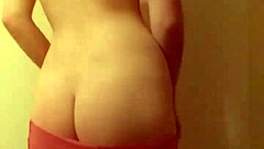 brunette amateur girlfriend spreads ass for friend