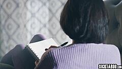 Kira Noir straps on to fuck Casey Calvert's big ass deep