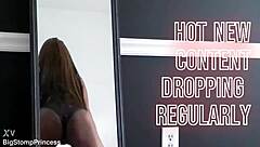 Sexy Ebony Amateur Twerks Massive Black Ass in Lingerie