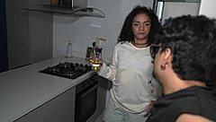 hot venezuelan sneaks fuck while hubby ignores