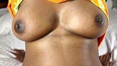 romantic couple's passionate cowgirl riding builds to wet climax