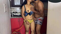 i catch hot neighbor cooking and beg him to cook my juicy chocha