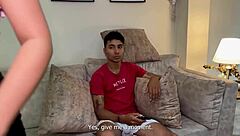 Young Redhead Convinces Stepsister for Dirty Phone Pic Fuck