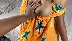 romantic couple's passionate cowgirl riding builds to wet climax