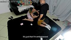 Game Over! Naked Blonde Drips Cum After Wild Party Fingering!